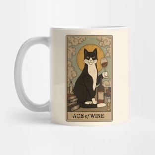 Ace of Wine - Cats Tarot Mug